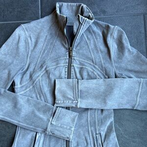 Lululemon women’s Define jacket, ice gray wash